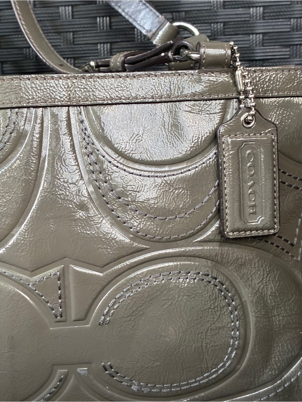 VINTAGE Coach Bag - Picture 6 of 12